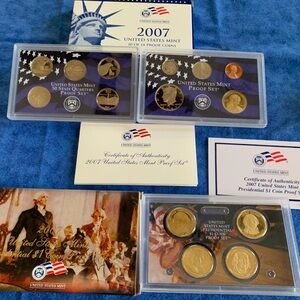 United States Mint 2007 Proof Coin Set